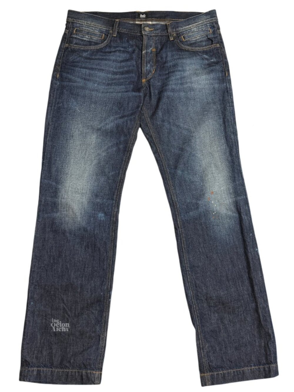 Size 38 Vintage 90's Dolce & Gabanna Indigo Wash Denim Jeans Pre-Owned